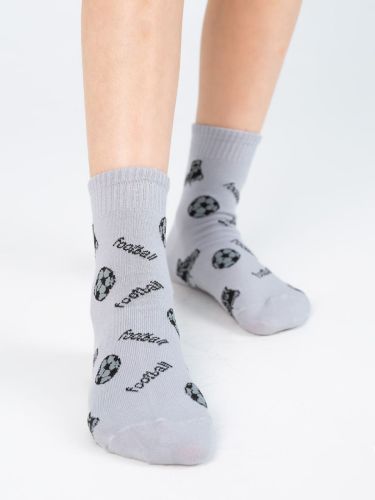 Изображение товара «Набор детских носков (5 пар) «С546 [серый]» арт 74812» из магазина «Ивановский-Текстиль.РФ»