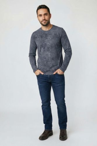 Изображение товара «Мужской лонгслив из кулирки с лайкрой «14501» арт 87527» из магазина «Ивановский-Текстиль.РФ»