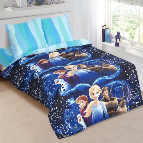 Изображение товара «Постельное бельё из поплина «Магия снега» арт 82175» из магазина «Ивановский-Текстиль.РФ»