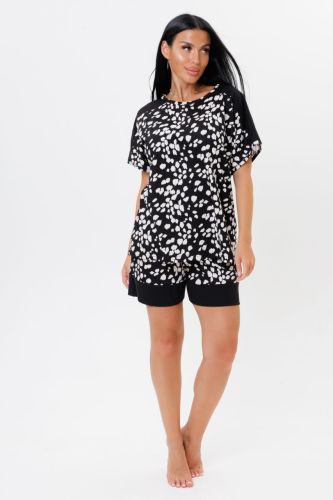 Изображение товара «Женский костюм (футболка+шорты) из кулирки «2035/1» арт 87221» из магазина «Ивановский-Текстиль.РФ»