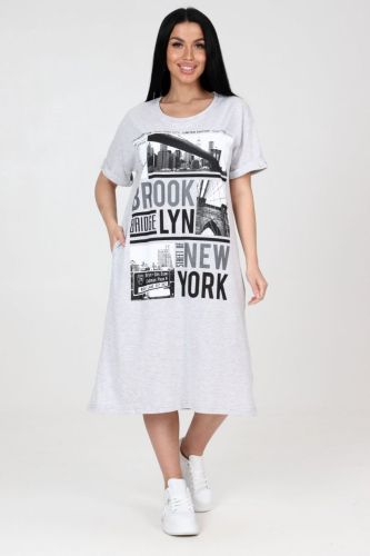 Изображение товара «Женская туника из кулирки «2031т05-111» арт 80289» из магазина «Ивановский-Текстиль.РФ»