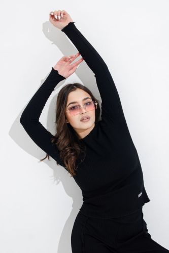 Изображение товара «Женский лонгслив из лапши «7417» арт 70006» из магазина «Ивановский-Текстиль.РФ»