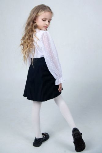 Изображение товара «Блузка для девочки из кулирки с лайкрой «София» арт 73492» из магазина «Ивановский-Текстиль.РФ»