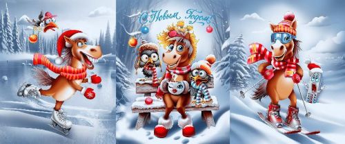 Изображение товара «Набор полотенец из вафельного полотна «Чудеса» арт 87040» из магазина «Ивановский-Текстиль.РФ»