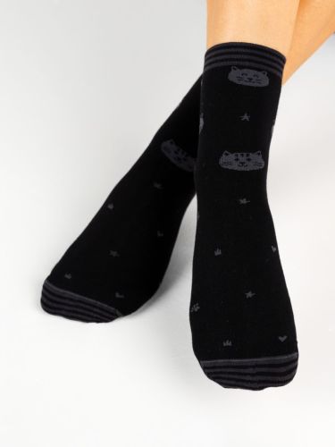 Изображение товара «Набор женских носков (5 пар) «С1293 [черный]» арт 78065» из магазина «Ивановский-Текстиль.РФ»