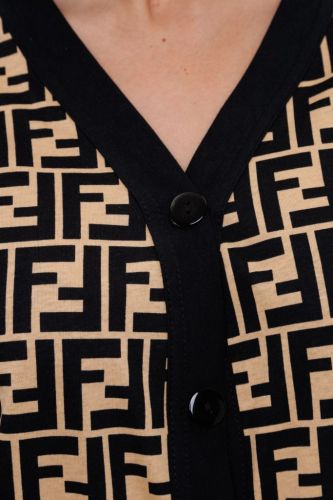 Изображение товара «Женский костюм (рубашка+шорты) из кулирки «1969/2» арт 74327» из магазина «Ивановский-Текстиль.РФ»