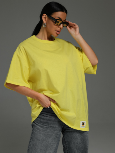 Изображение товара «Женская футболка из кулирки «Анита-2 [желтый]» арт 83282» из магазина «Ивановский-Текстиль.РФ»