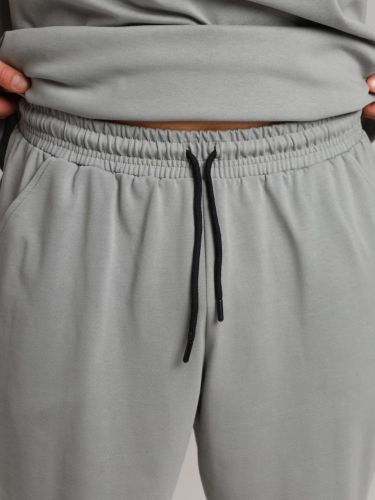 Изображение товара «Мужской костюм (футболка+шорты) из кулирки «Азарт-4 [серый]» арт 84990» из магазина «Ивановский-Текстиль.РФ»