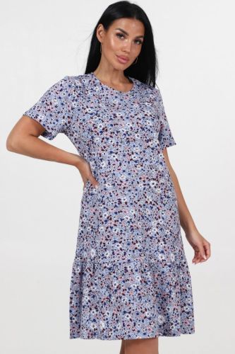 Изображение товара «Женское платье из кулирки «3486пл-105» арт 79975» из магазина «Ивановский-Текстиль.РФ»