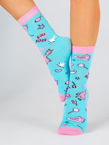 Изображение товара «Набор детских носков (5 пар) «С2139 [бирюза]» арт 75472» из магазина «Ивановский-Текстиль.РФ»