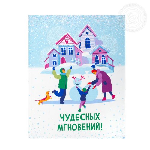 Изображение товара «Набор кухонных полотенец из рогожки «Зимние каникулы» арт 63486» из магазина «Ивановский-Текстиль.РФ»