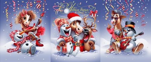 Изображение товара «Набор полотенец из вафельного полотна «Конфетти» арт 87042» из магазина «Ивановский-Текстиль.РФ»