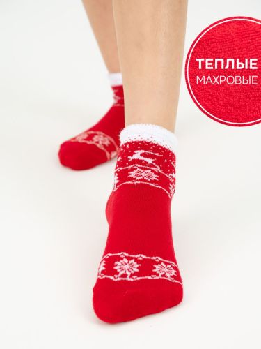 Изображение товара «Набор детских носков (5 пар) «С645 [красный]» арт 75503» из магазина «Ивановский-Текстиль.РФ»