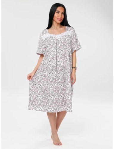 Изображение товара «Женская сорочка из кулирки «Сор-38(К) (бежевый)» арт 87025» из магазина «Ивановский-Текстиль.РФ»