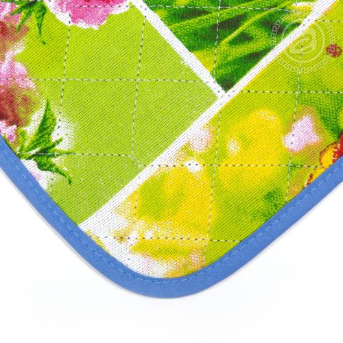 Изображение товара «Набор для кухни из рогожки «№1 первоцветы» арт 63869» из магазина «Ивановский-Текстиль.РФ»