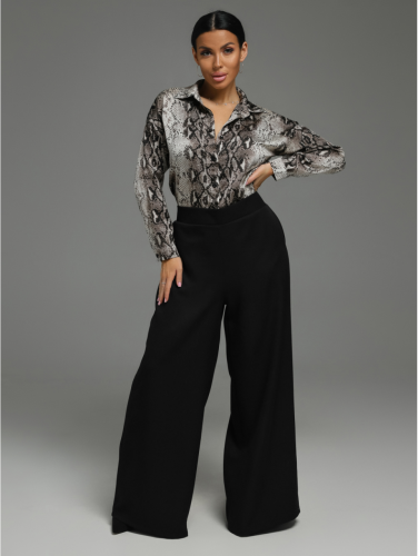 Изображение товара «Женские брюки из милано «Берта [черный]» арт 83267» из магазина «Ивановский-Текстиль.РФ»