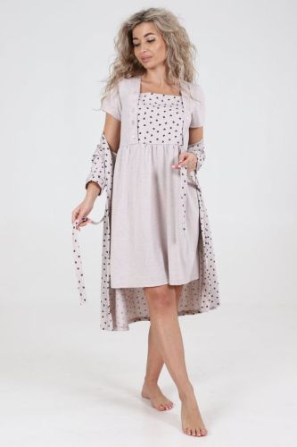 Изображение товара «Женский пеньюар из кулирки «2270пнс-110» арт 80288» из магазина «Ивановский-Текстиль.РФ»