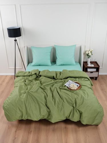 Изображение товара «Постельное бельё из поплина «Оазис» арт 87915» из магазина «Ивановский-Текстиль.РФ»